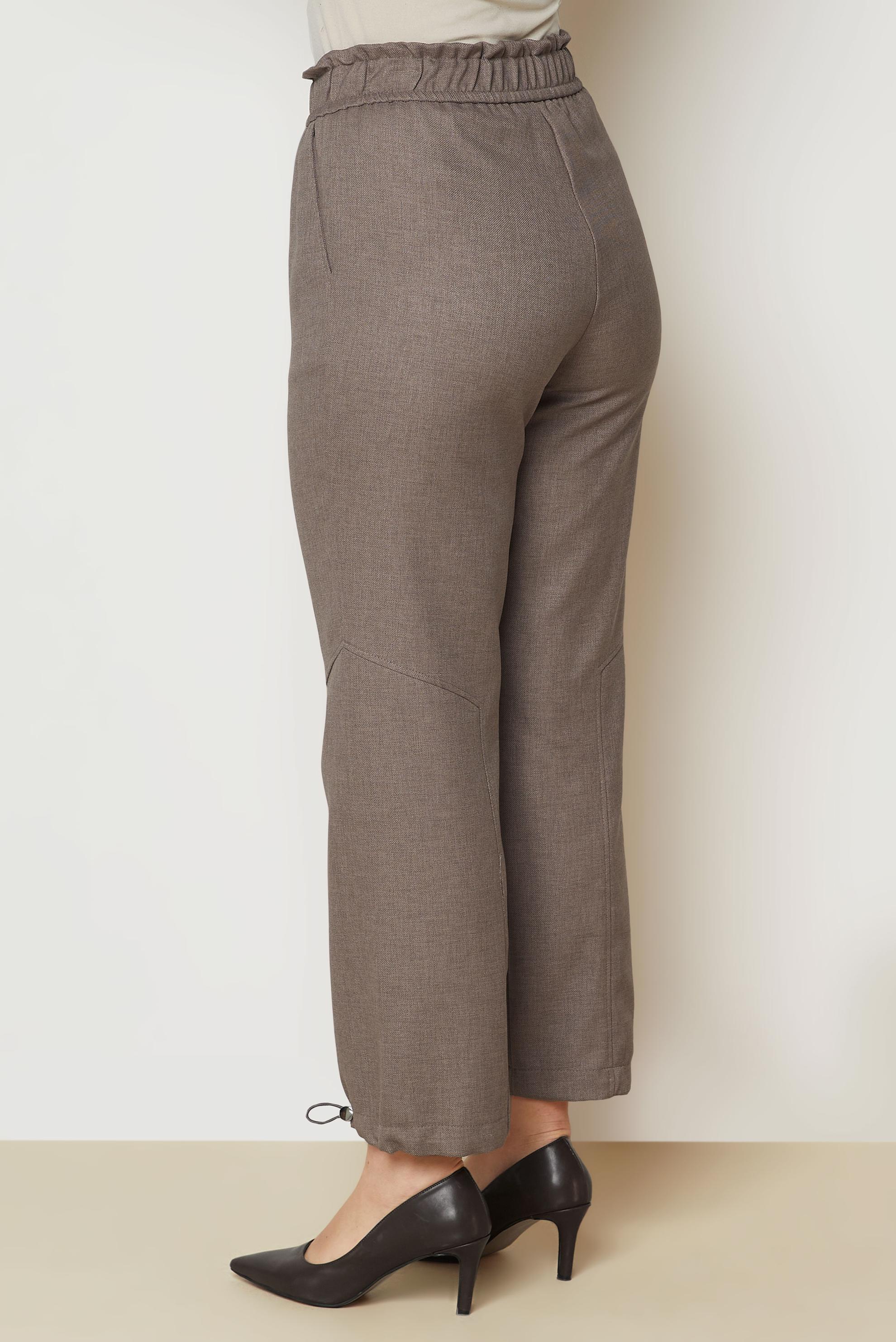 Hijab clothing MINK LINEN EFFECT PANTS 70948