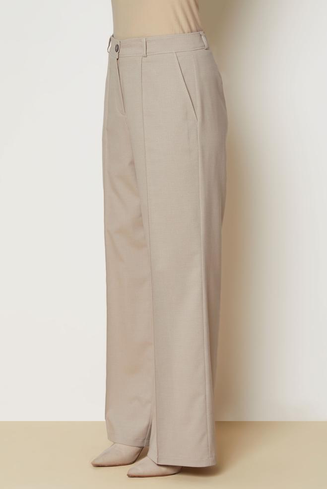 Hijab clothing BROWN WIDE LEG PANTS 71011 - ALVİNA