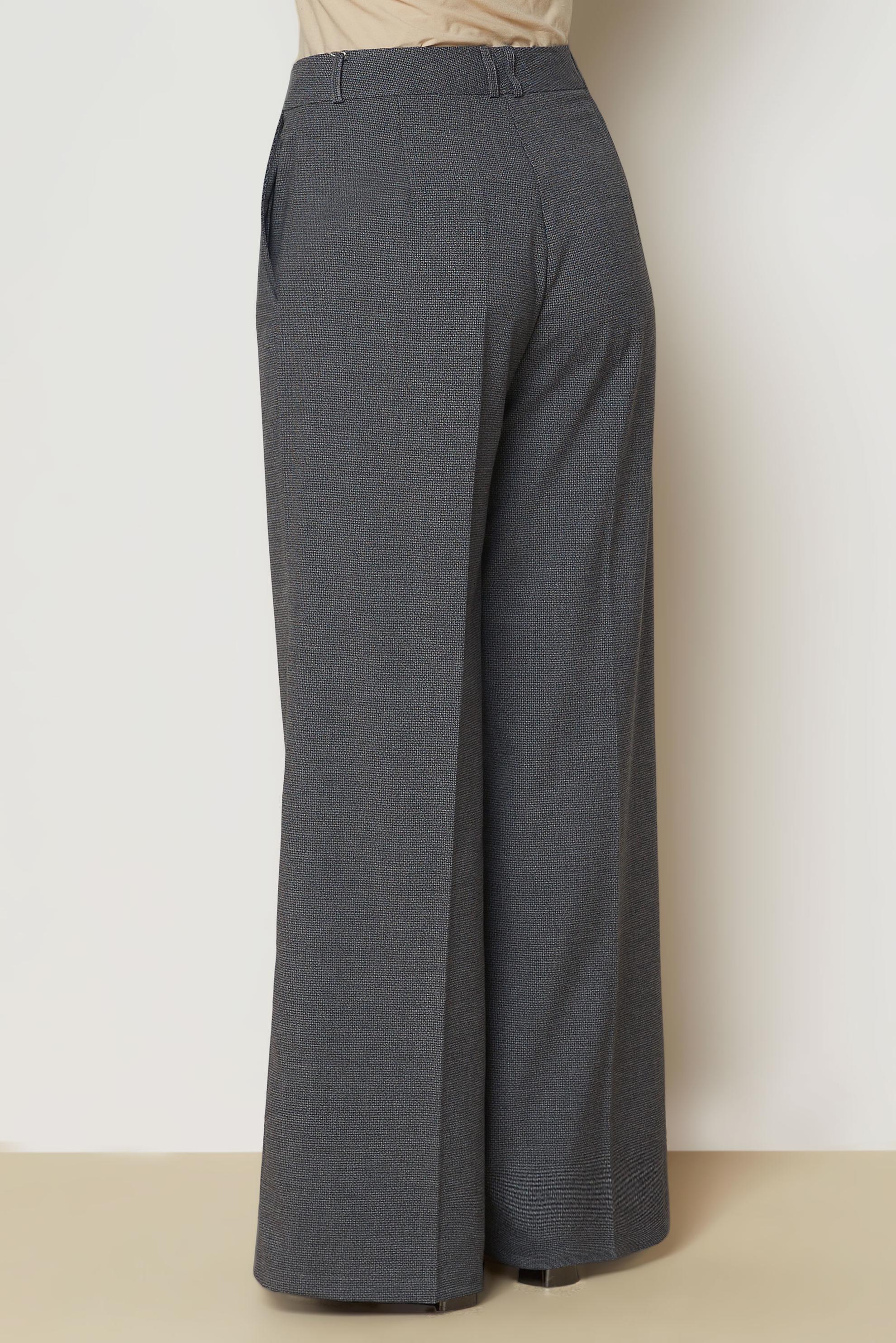Hijab clothing GREY WIDE LEG PANTS 71011