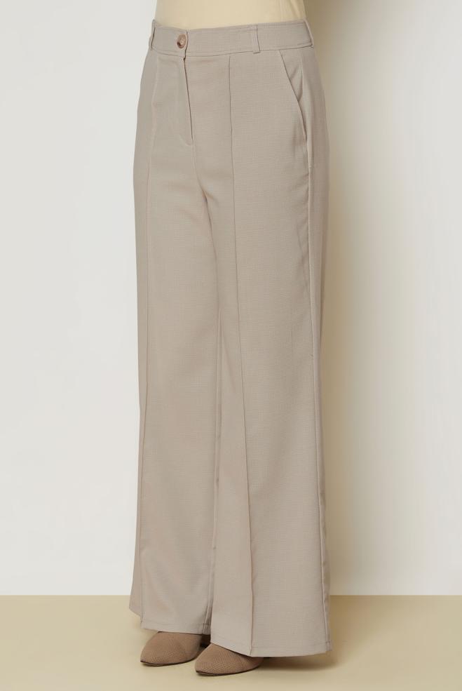 Vêtements hijab BRUN PANTALON LARGE 71014 - ALVİNA