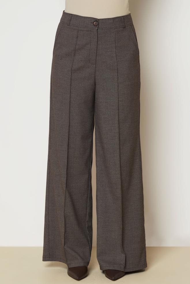 Vêtements hijab BRUN PANTALON LARGE 71014 - ALVİNA