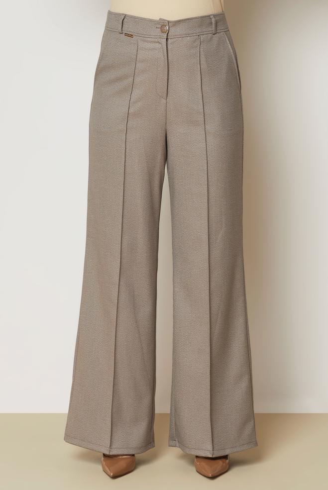 Vêtements hijab BRUN PANTALON LARGE 71015 - ALVİNA
