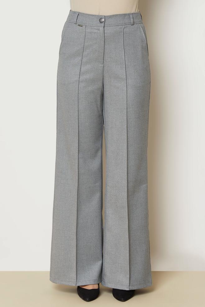 Vêtements hijab GRIS PANTALON LARGE 71015 - ALVİNA