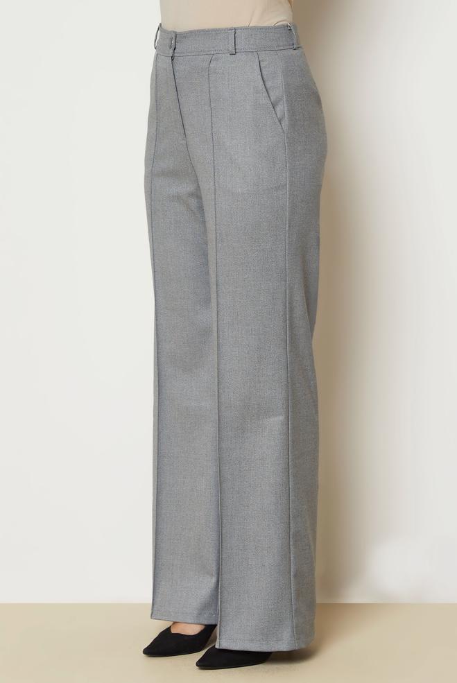 Vêtements hijab GRIS PANTALON LARGE 71015 - ALVİNA