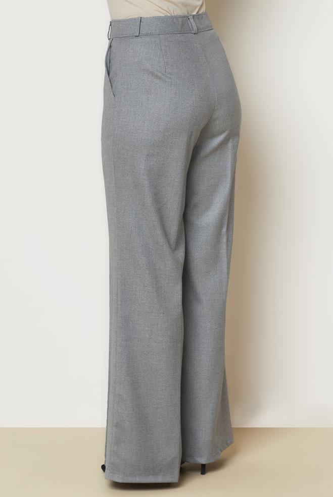 Vêtements hijab GRIS PANTALON LARGE 71015 - ALVİNA
