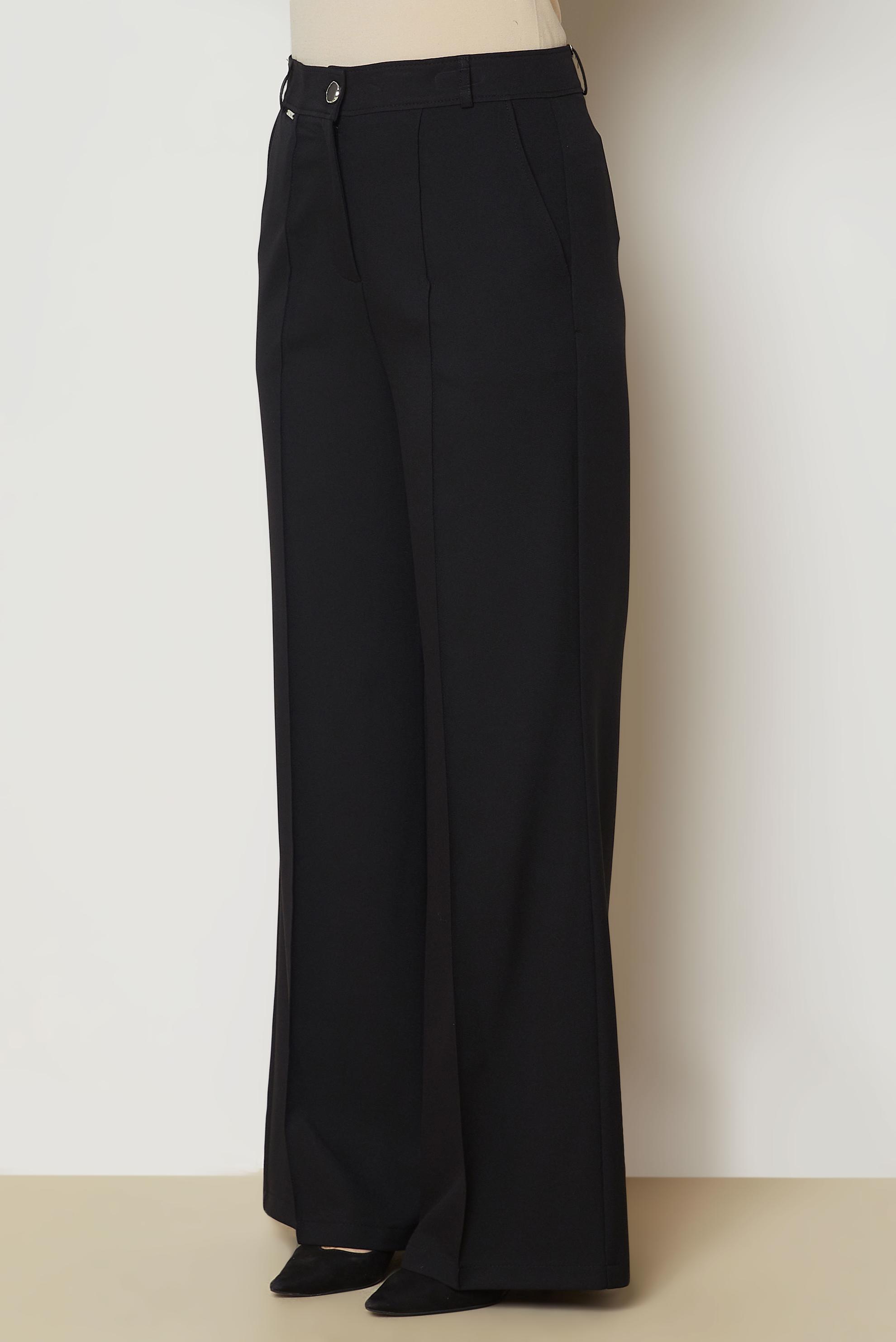 Hijab clothing BLACK WIDE LEG PANTS 71016