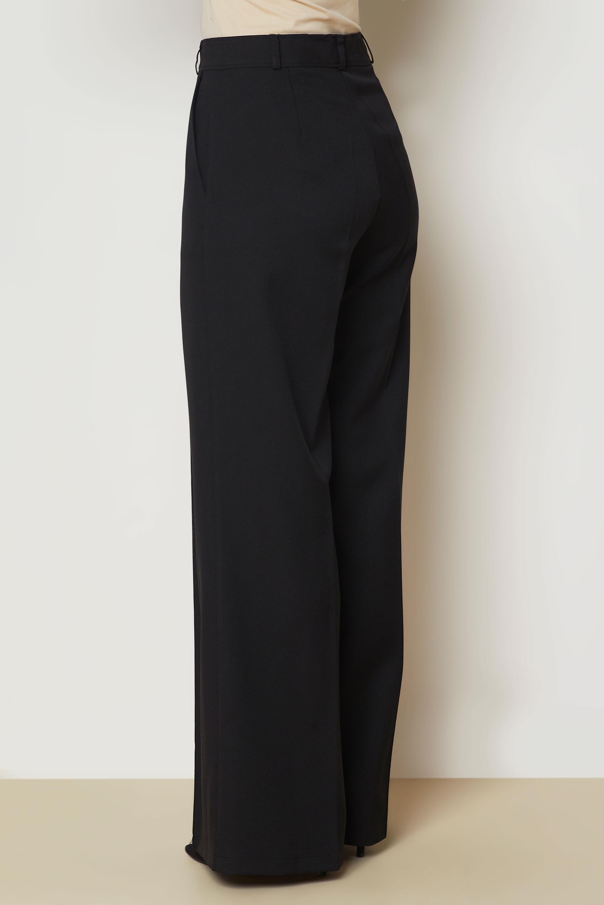 Hijab clothing BLACK WIDE LEG PANTS 71016