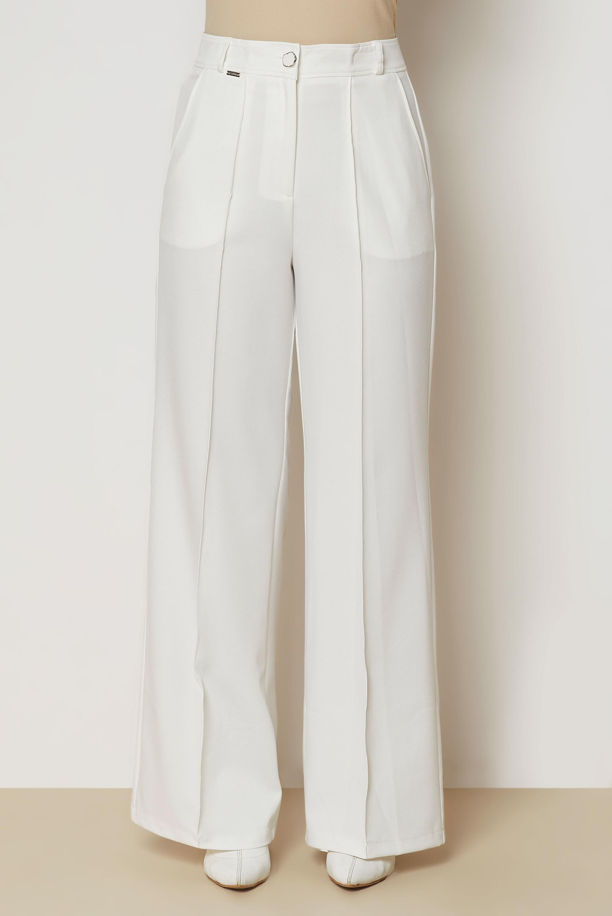 Hijab clothing WHITE WIDE LEG PANTS 71016