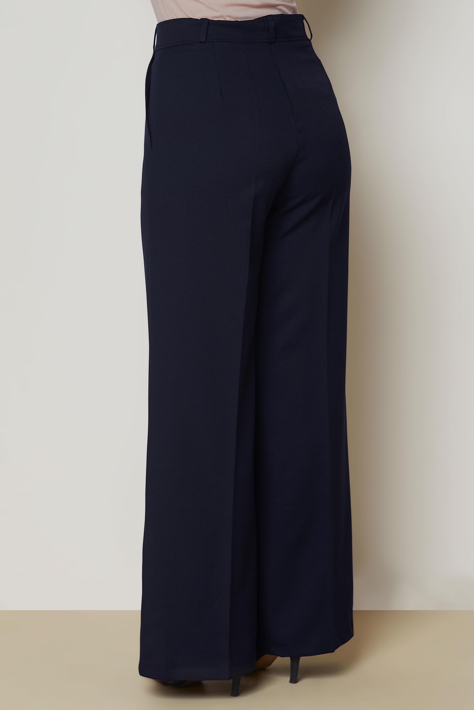 Hijab clothing NAVY BLUE WIDE LEG PANTS 71016
