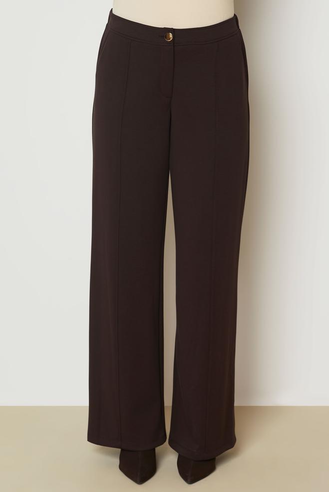 Vêtements hijab BRUN PANTALON LARGE 71017 - ALVİNA