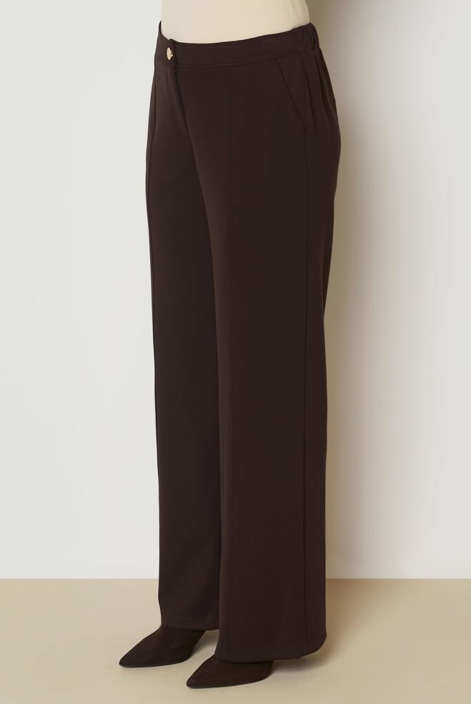 Vêtements hijab BRUN PANTALON LARGE 71017 - ALVİNA