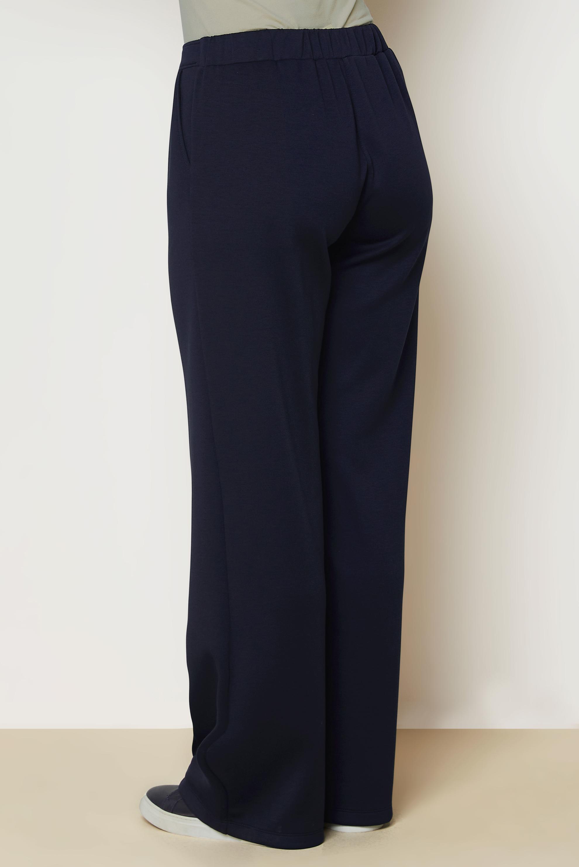 Hijab clothing NAVY BLUE WIDE LEG PANTS 71017