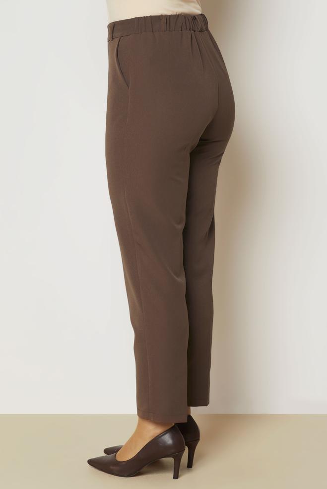 Hijab clothing MINK STRAIGHT CUT PANTS 71018 - ALVİNA