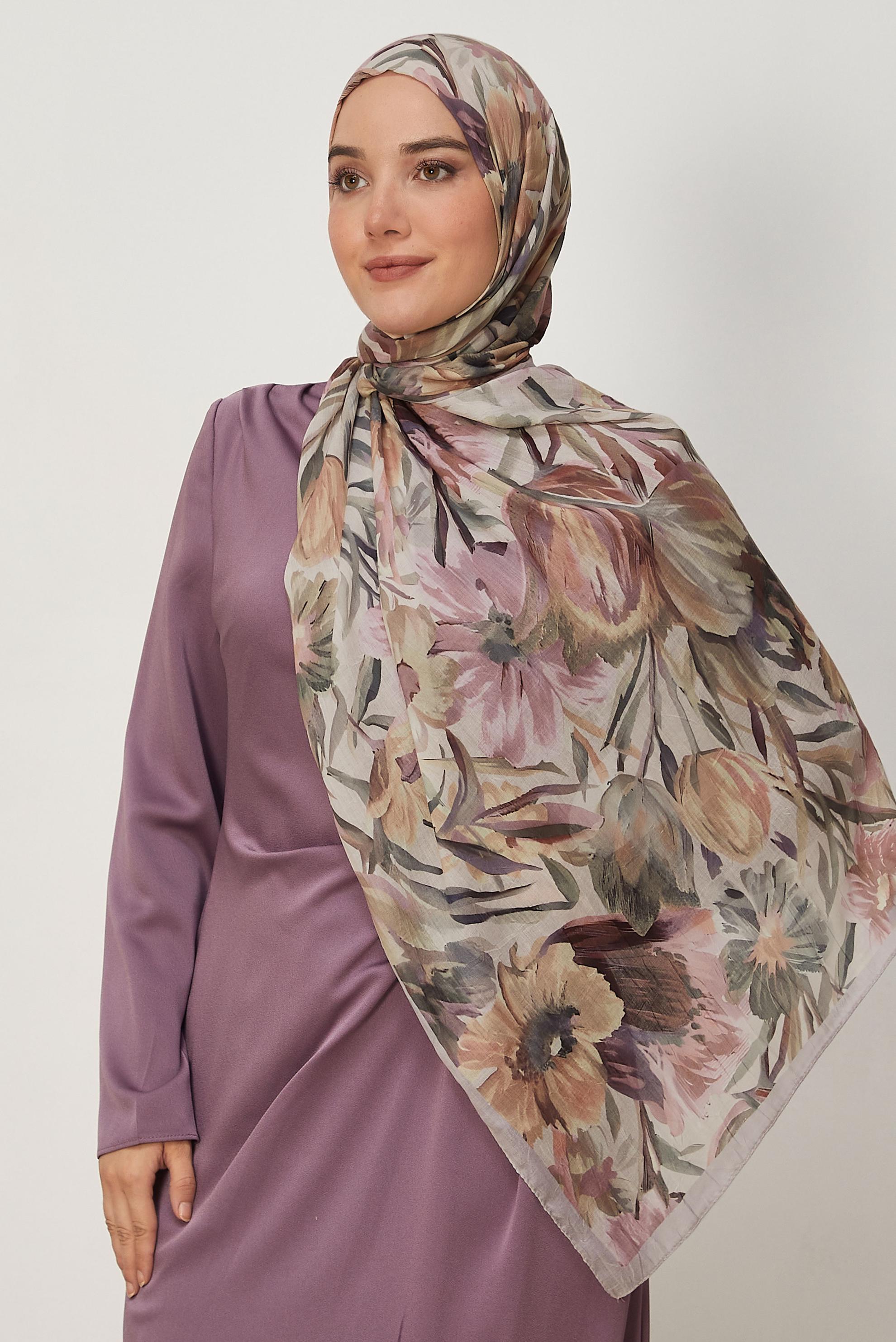 Hijab clothing POWDER ALVINA PATTERNED SHAWL 4803