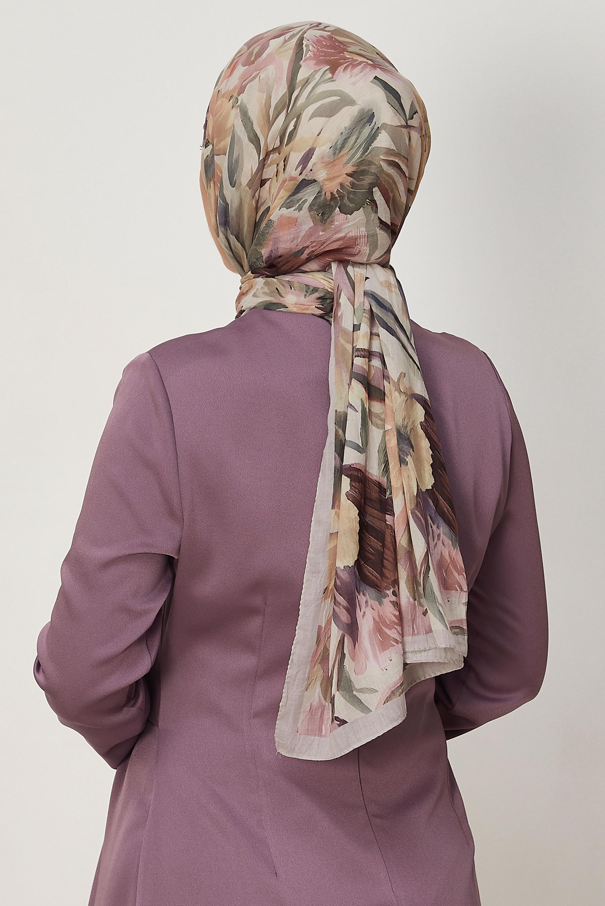 Hijab clothing POWDER ALVINA PATTERNED SHAWL 4803