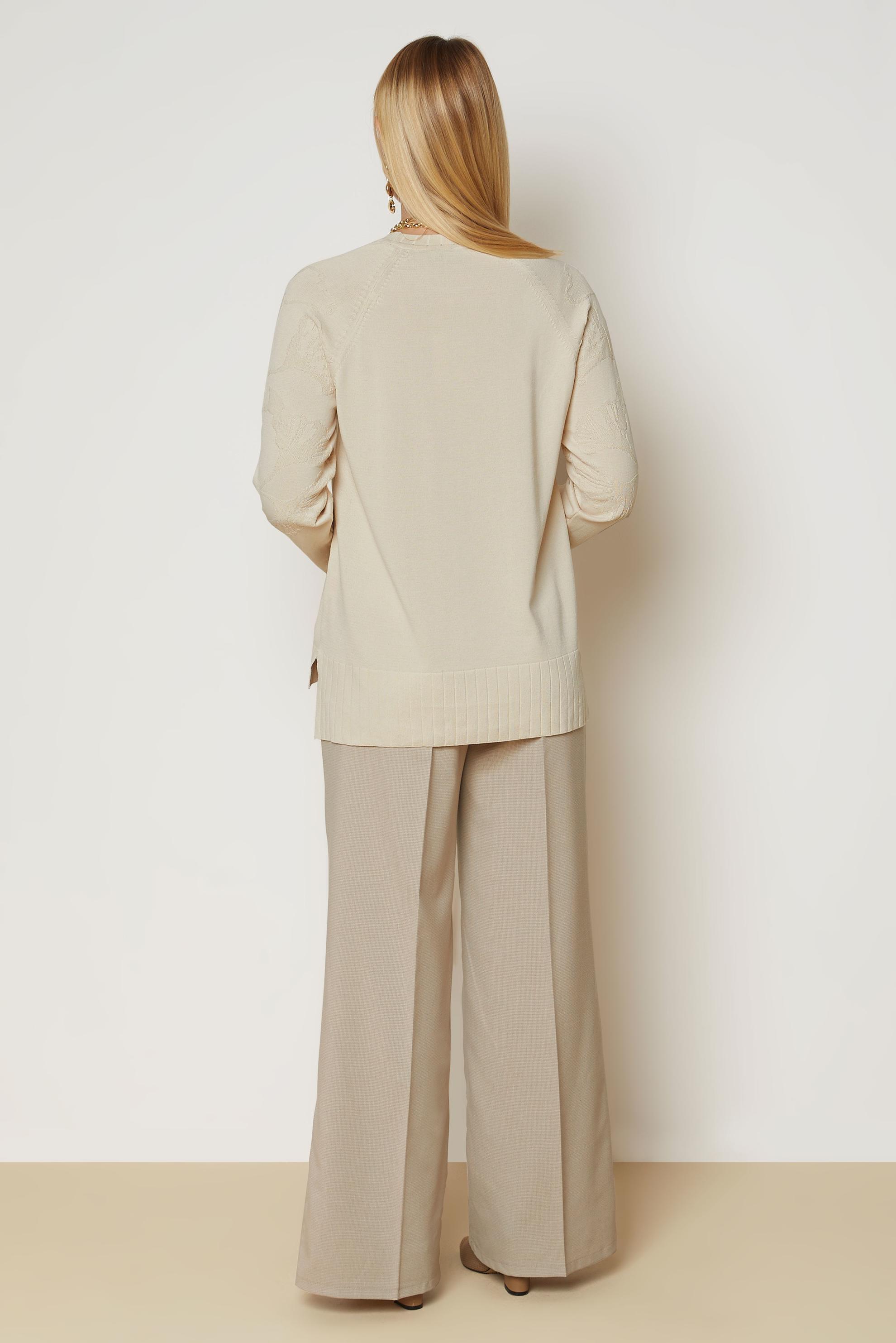 Vêtements hijab BRUN TUNIQUE EN MAILLE 46944