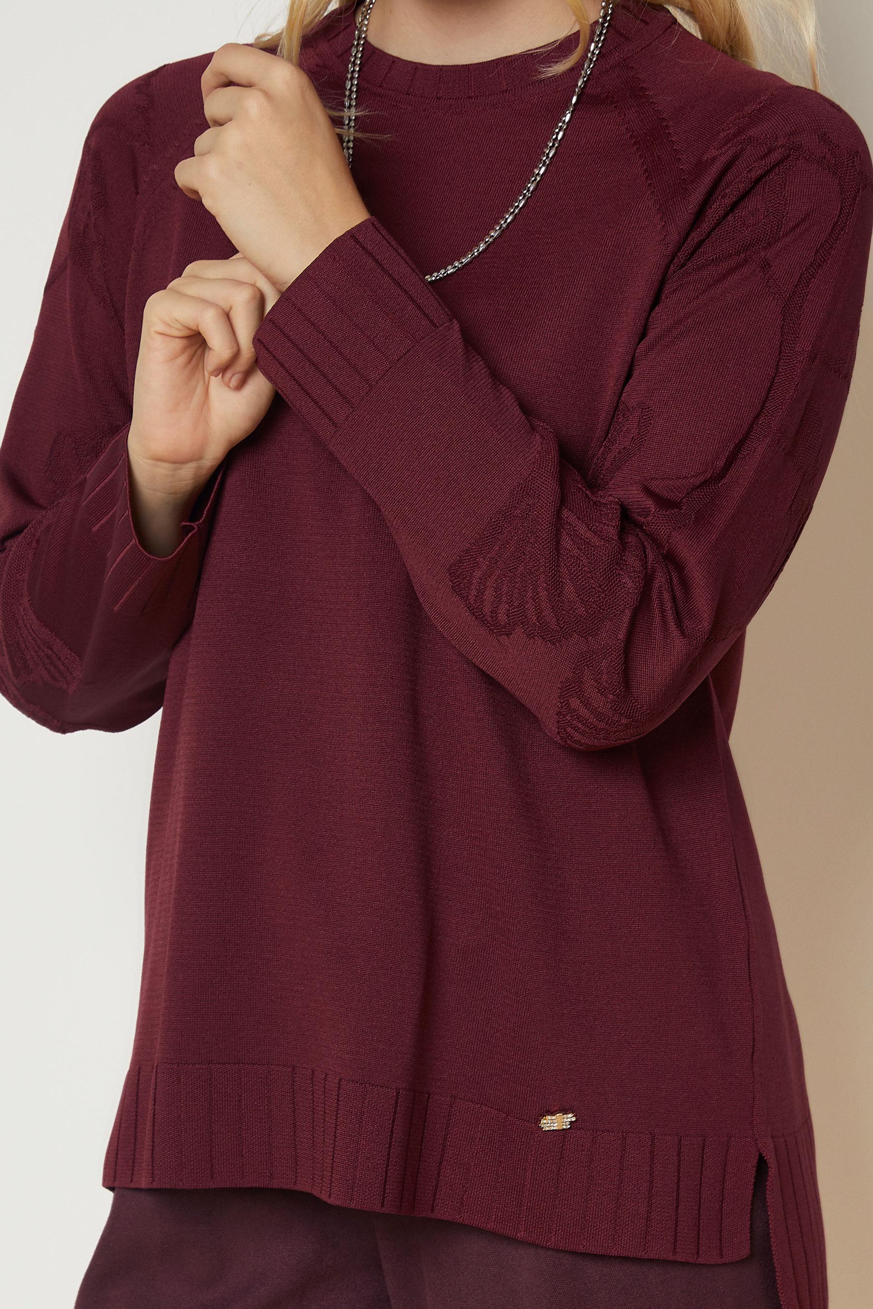 Vêtements hijab BRUN TUNIQUE EN MAILLE 46944
