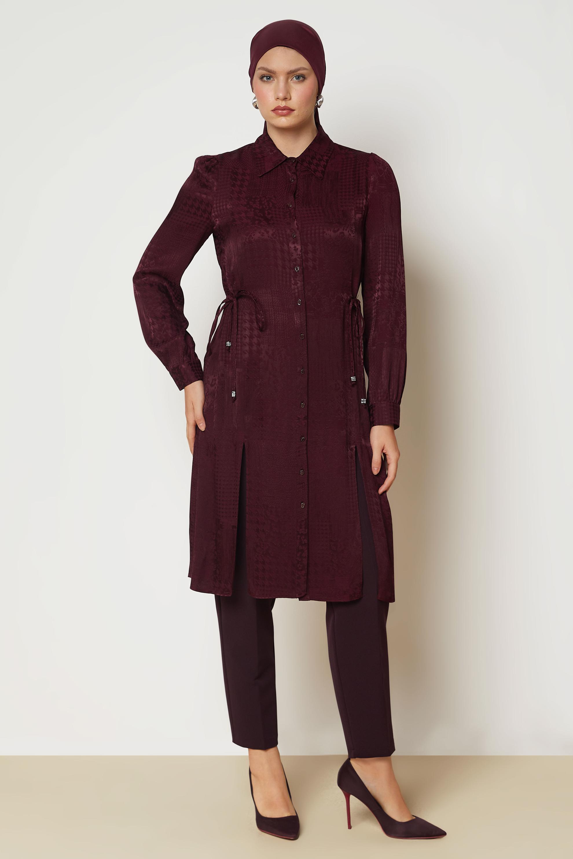 Hijab clothing BROWN 47139 MAROKEN 913 TUNİK 38-46 TEK42