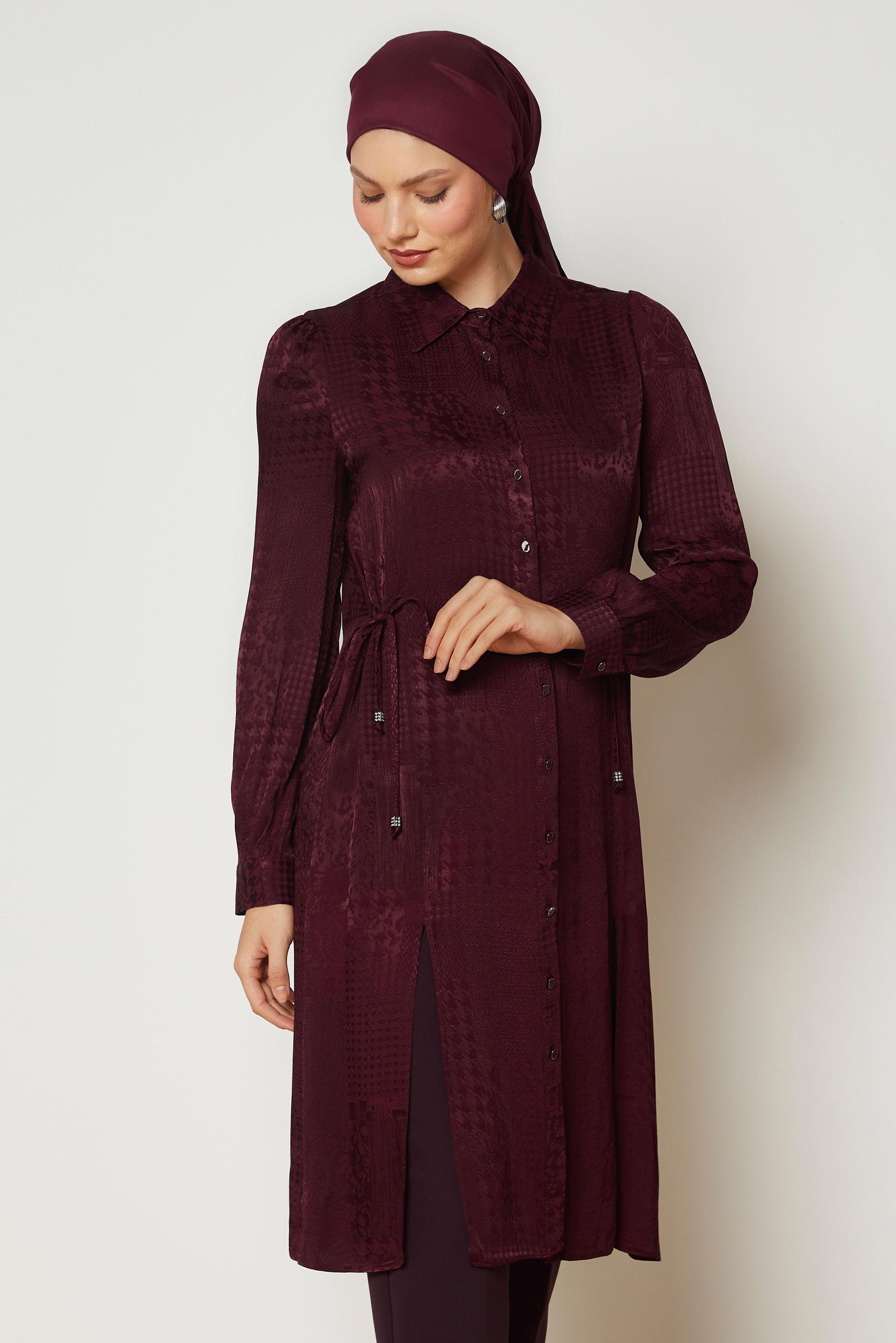 Hijab clothing BROWN 47139 MAROKEN 913 TUNİK 38-46 TEK42
